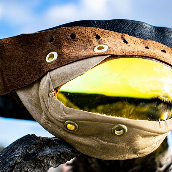 Playa Goggles. HandMade Burning Man gear - Picture 2 of 8